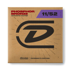 Струни акустика (11-52) Dunlop DAP1152 фосфорна бронза
