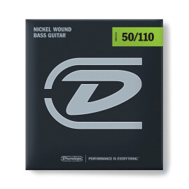 Струни 4стр.бас (50-110) Dunlop DBN50110 Nickel Wound Bass нікельована сталь