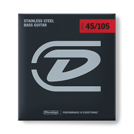 Струни 4стр.бас (45-105) Dunlop DBS45105 Stainless Steel Bass сталь