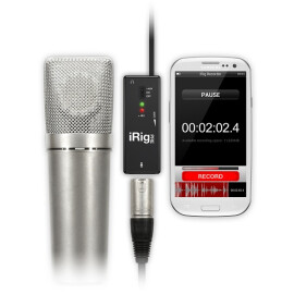 Мікрофонний преамп XLR для iOS и Android IK MULTIMEDIA iRIG PRE