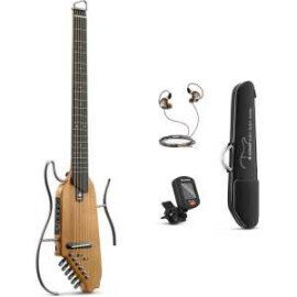 Donner Music EC1780 HUSH-Ⅰ Silent Guitar Maple Natural