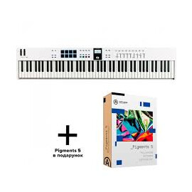 MIDI-клавіатура Arturia KeyLab Essential 88 mk3 (White) + Arturia Pigments