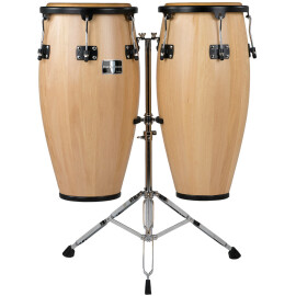 Конги 11"+12" GON BOPS FS1112 Fiesta Conga Set Natural  +стійка