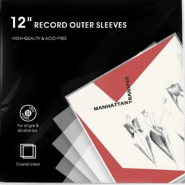 Конверти для платівок Goka PVC Vinyl Record Outer Sleeves (Pack of 25)