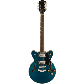 Гітара напівакустична GRETSCH G2655 STREAMLINER CENTER BLOCK JR. DOUBLE-CUT WITH V-STOPTAIL MIDNIGHT