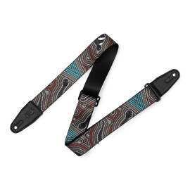 Ремінь LEVY'S MP2DU-001 2″ Down Under Series Poly Guitar Strap - Bird and Snake