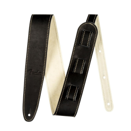 Ремінь гітарний FENDER STRAP 2" BALL GLOVE LEATHER BLACK