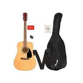 Гітарний набір з акустичною гітарою FENDER FA-115 DREADNOUGHT PACK NATURAL WN V2