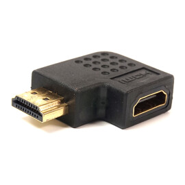 Перехідник PowerPlant HDMI AF - mini HDMI AM, 360 градусів