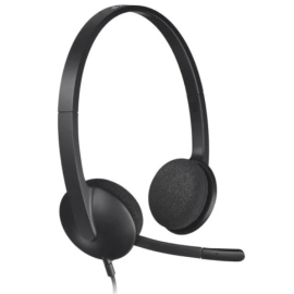 Навушники Гарнітура Logitech H340 USB Blask