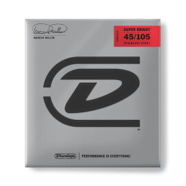 Струни 4стр.бас (45-105) Dunlop DBMMS45105 Marcus Miller Super Bright нікельована сталь