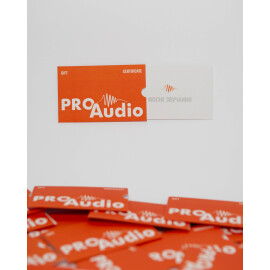 Подарунковий сертифікат PRO Audio на 3000 грн