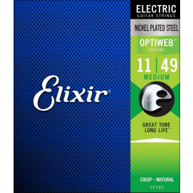 Струни для електрогітари Elixir EL OW M