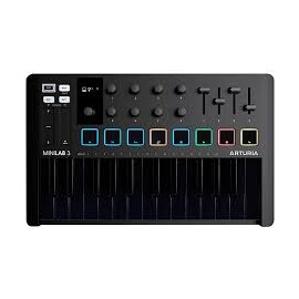 MIDI-клавіатура Arturia MiniLab 3 Deep Black Special Edition