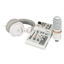 Мікшерний пульт YAMAHA AG03MK2 LSPK Live Streaming Pack (White)