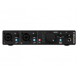 Аудіоінтерфейс Arturia MiniFuse 2 (Black)