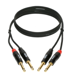 Кабель комутаційний KLOTZ KT-JJ150 MINILINK PRO STEREO TWIN CABLE 1.5 M