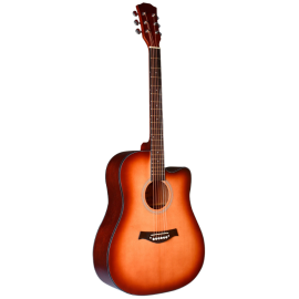 Акустична гітара Alfabeto Solid-RT (3 Tone Sunburst) + чохол
