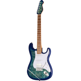 Електрогітара strat MOOER MSC20 Pro Ocean Blue