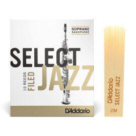 Тростини для сопрано саксофона D"Addario Select Jazz 2 Medium