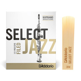 Тростини для сопрано саксофона D"Addario Select Jazz 3 Medium