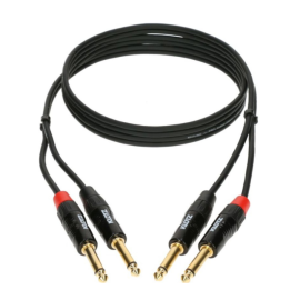 Кабель комутаційний KLOTZ KT-JJ300 MINILINK PRO STEREO TWIN CABLE 3 M