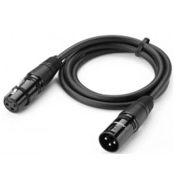 Кабель UGREEN AV130 XLR Male to Female Microphone Cable 5 m Black