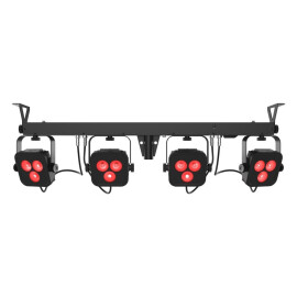 Заливка LED CHAUVET 4BAR LT BT набір зі стійкою + чохол + футсвіч BT Air