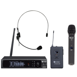 Радіосистема вокальна (мікрофон бездротовий) Prodipe B210 DSP Solo Headset (наголовний мікрофон) + М