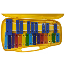 Металофон PaxPhil Glockenspiel 25K 25нот кольоровий+бітер