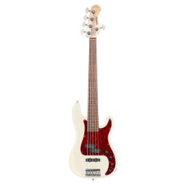 Бас-гітара SADOWSKY MetroLine 21-Fret Hybrid P/J Bass,Alder,5-String Solid Olympic White High Polish