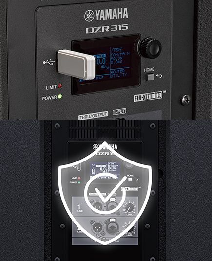 Yamaha DZR USB захист