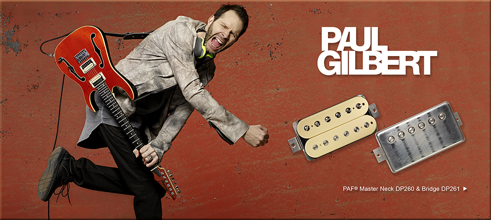 Dimarzio PAF Master Paul Gilbert