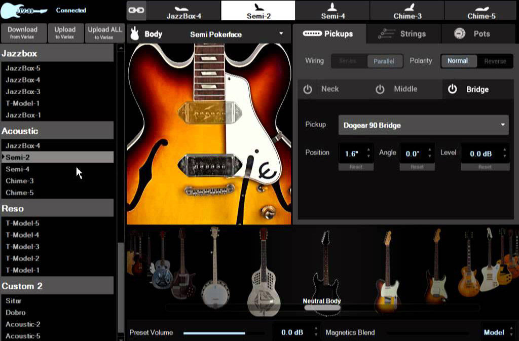 Variax Workbench